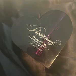 Vintage Passions soap opera bud vase.